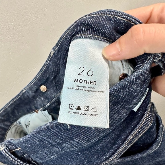 MOTHER The Looker Ankle Fray Skinny Jeans in Speed Racer - Picture 6 of 8